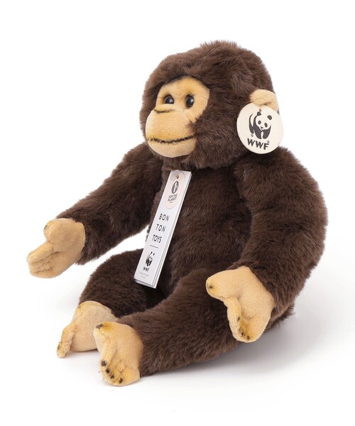 SHIPS（シップス）の「BON TON TOYS:WWF orangutan/chimpanzee ぬいぐるみ（その他・キッズ・キャメル/ブラウン・ONE SIZE）」の4枚目の写真