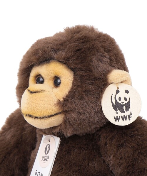 SHIPS（シップス）の「BON TON TOYS:WWF orangutan/chimpanzee ぬいぐるみ（その他・キッズ・キャメル/ブラウン・ONE SIZE）」の6枚目の写真