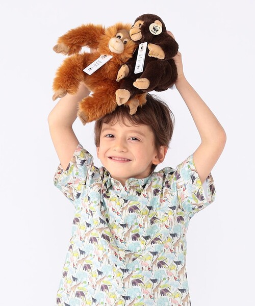 SHIPS（シップス）の「BON TON TOYS:WWF orangutan/chimpanzee ぬいぐるみ（その他・キッズ・キャメル/ブラウン・ONE SIZE）」の9枚目の写真