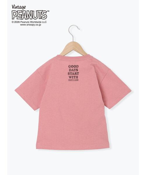 Samansa Mos2 Lagom(サマンサモスモスラーゴム)の「【FRUIT OF THE LOOM】PEANUTS プリント半袖T(Tシャツ/カットソー・キッズ・ピンク/パープル・130/95/120/110/100)」の8枚目の写真