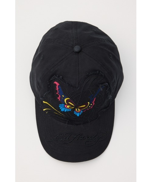 RODEO CROWNS WIDE BOWL(ロデオクラウンズワイドボウル)の「(Ed Hardy)キャップ(キャップ・レディース・アイボリー/ブラック/カモフラージュ/ブルー・FREE)」の8枚目の写真
