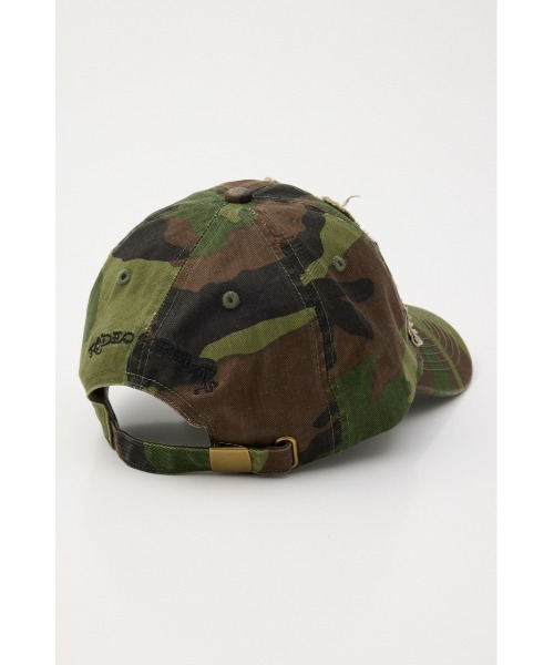 RODEO CROWNS WIDE BOWL(ロデオクラウンズワイドボウル)の「(Ed Hardy)キャップ(キャップ・レディース・アイボリー/ブラック/カモフラージュ/ブルー・FREE)」の21枚目の写真