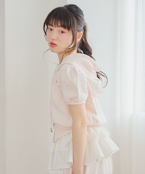 Heather(ヘザー)の「アソートフリルヘムキャミ 774800(キャミソール・レディース・オフホワイト/ホワイト系その他/ドット・FREE)」の9枚目の写真