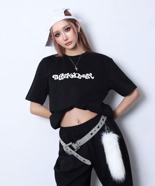 BLACKQUEEN】ぷっくりBIGロゴスウェットセットアップ（セットアップ