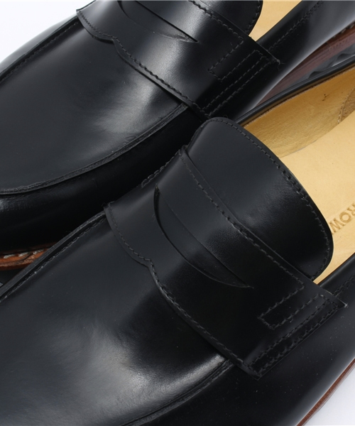 Lui's（ルイス）の「LONDON BROWN(ロンドン ブラウン) シャークソールコインローファーシューズ（その他シューズ・メンズ・ブラック・40/42/41）」の8枚目の写真