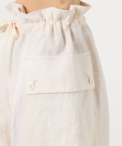 HAVERSACK(ハバーザック)の「HAVERSACK リネンワークパンツ(その他パンツ・レディース・ホワイト・0)」の9枚目の写真