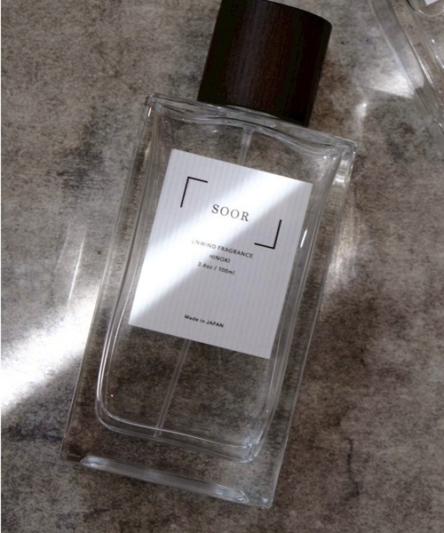 SOOR/ソアー/UNWIND FRAGRANCE(YUZU/HINOKI)（香水）｜L.H.P