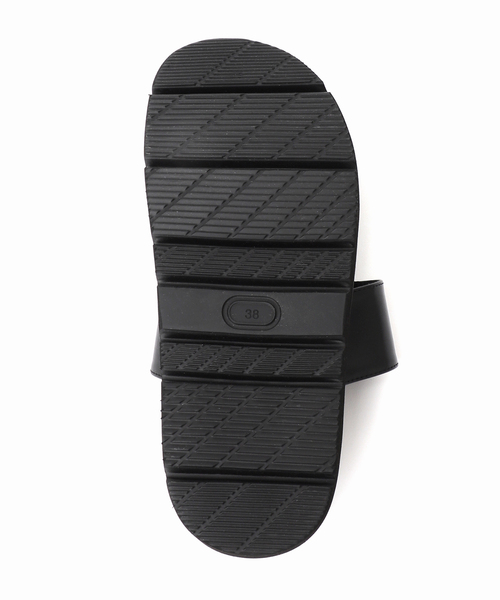 ATELIER BRUGGE(アトリエブルージュ)の「【atelier brugge/アトリエブルージュ】Toe ring sandals(サンダル・レディース・ブラック・22.5cm/24.5cm/23.5cm)」の12枚目の写真