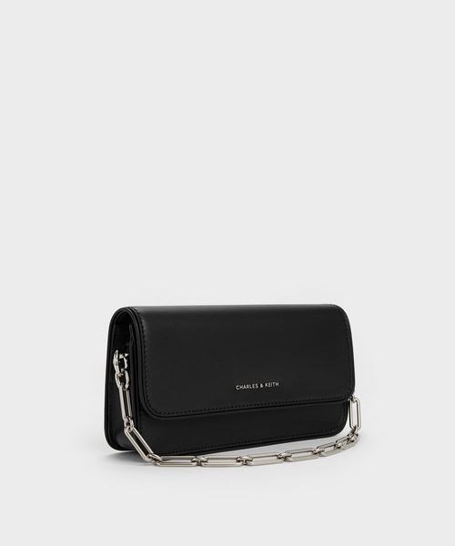 CHARLES & KEITH(チャールズ & キース)の「Lane レーン ハンドルウォレット(財布・レディース・ピンク系その他3/スミクロ/クリーム・XS)」の9枚目の写真