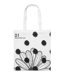 Mardi Mercredi（マルディメクルディ）の「CANVAS BAG FLOWER DOTS / キャンバス バッグ フラワー ドット（トートバッグ）」