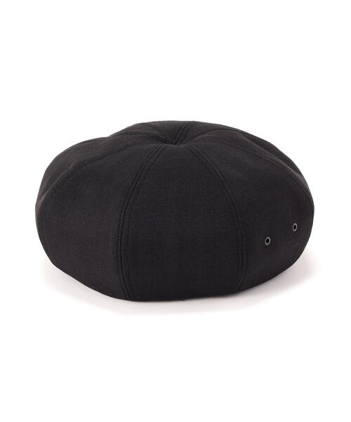 CPH(シーピーエイチ)の「CPH/シーピーエイチ/Beret/Naturemier(キャップ・メンズ・ブラック・F)」の2枚目の写真