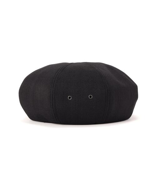 CPH(シーピーエイチ)の「CPH/シーピーエイチ/Beret/Naturemier(キャップ・メンズ・ブラック・F)」の4枚目の写真