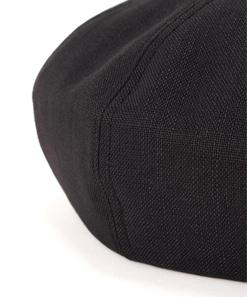 CPH(シーピーエイチ)の「CPH/シーピーエイチ/Beret/Naturemier(キャップ・メンズ・ブラック・F)」の5枚目の写真