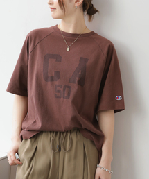 《追加》別注【Champion/チャンピオン】16s/1 Jersey TEE Bleach Wash:Tシャツ