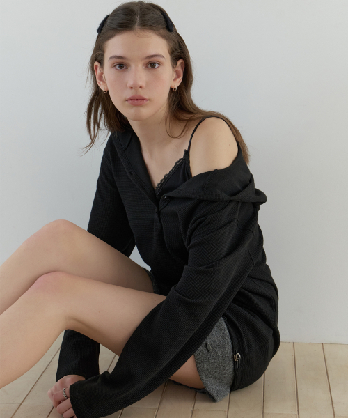 RE_L（リエル）の「[2nd] Rosa lace sleeveless (black)（Tシャツ/カットソー・レディース・その他・FREE）」の2枚目の写真