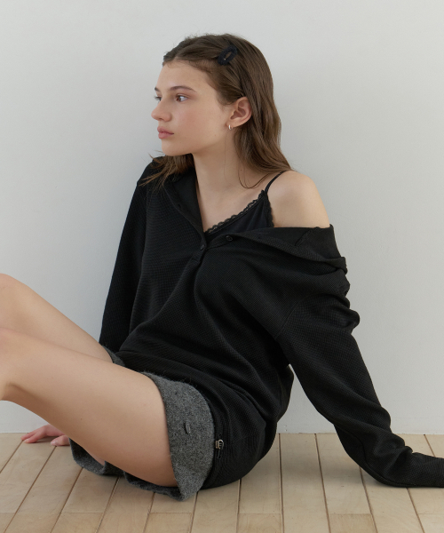 RE_L（リエル）の「[2nd] Rosa lace sleeveless (black)（Tシャツ/カットソー・レディース・その他・FREE）」の4枚目の写真