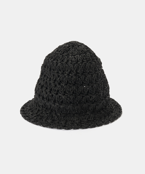 B.C STOCK(ベーセーストック)の「Odds / オッズ 別注 HANAGARA HAT(ハット・レディース・ブラック/ベージュ・FREE)」の1枚目の写真