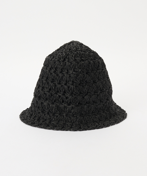 B.C STOCK(ベーセーストック)の「Odds / オッズ 別注 HANAGARA HAT(ハット・レディース・ブラック/ベージュ・FREE)」の4枚目の写真