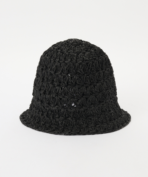 B.C STOCK(ベーセーストック)の「Odds / オッズ 別注 HANAGARA HAT(ハット・レディース・ブラック/ベージュ・FREE)」の5枚目の写真