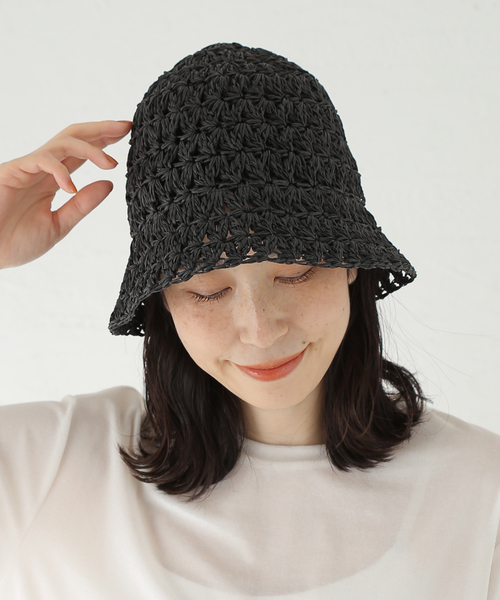 B.C STOCK(ベーセーストック)の「Odds / オッズ 別注 HANAGARA HAT(ハット・レディース・ブラック/ベージュ・FREE)」の12枚目の写真