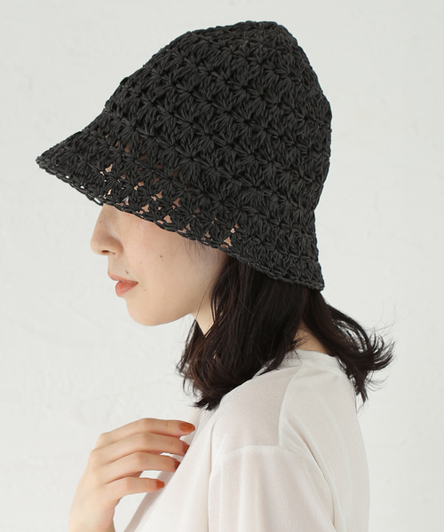 B.C STOCK(ベーセーストック)の「Odds / オッズ 別注 HANAGARA HAT(ハット・レディース・ブラック/ベージュ・FREE)」の13枚目の写真