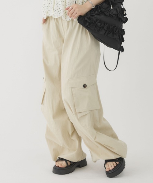 archives（アルシーヴ）の「【シンプルなのにこなれ見え】チノバレルタックカーゴパンツ（カーゴパンツ・レディース・ベージュ/アイボリー/カーキ・MEDIUM）」の19枚目の写真