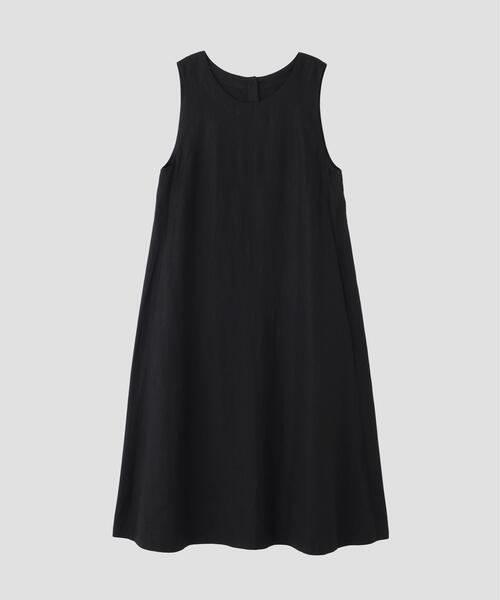MARGARET HOWELL(マーガレットハウエル)の「LIGHTWEIGHT LINEN(ワンピース・レディース・ブルー/ブラック・1/2)」の9枚目の写真