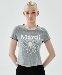 Wellness Square Neck Rib Top /スクエアネックリブトップ（Tシャツ