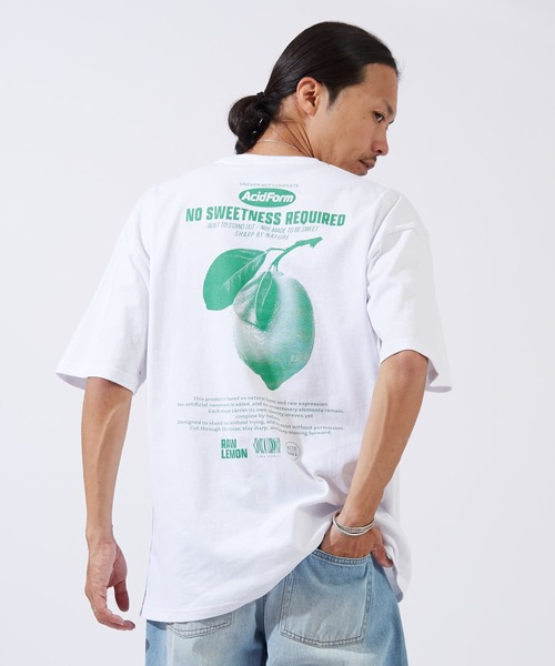 SIDEWAY STANCE(サイドウェイスタンス)の「【SIDEWAY STANCE】プリント 半袖Tシャツ(Tシャツ/カットソー・メンズ・アイボリー系/ブラック系2/カーキ系2/ホワイト系3/ブラック系4/ホワイト系5/レッド系5/ブラック/アイボリー/ホワイト系/ホワイト系1/ホワイト系2/アイボリー系3/グレー系4/ブラック系5/ブラック系6/ブラック系7/カーキ系7/ブラック系8/ブラック系/ホワイト系7/ホワイト系8/ダルブルー系8/ホワイト/ブラック系1/アイボリー系1/ブラック系3/ホワイト系4/ホワイト系6/グレー系6・SMALL/MEDIUM/LARGE/X-LARGE)」の5枚目の写真