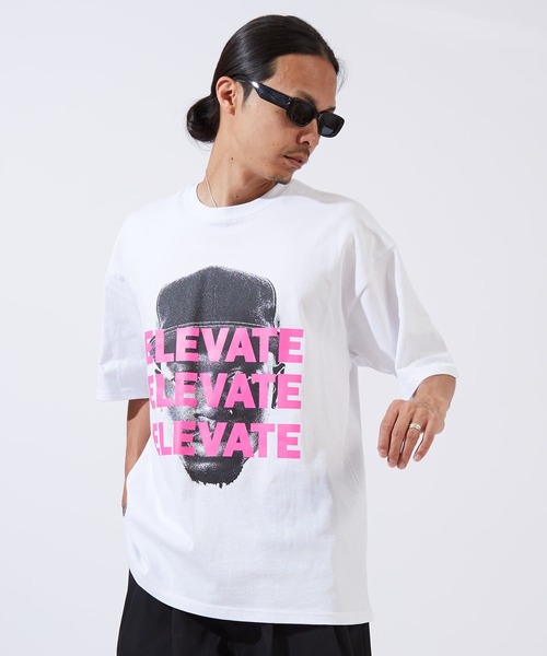 SIDEWAY STANCE(サイドウェイスタンス)の「【SIDEWAY STANCE】プリント 半袖Tシャツ(Tシャツ/カットソー・メンズ・アイボリー系/ブラック系2/カーキ系2/ホワイト系3/ブラック系4/ホワイト系5/レッド系5/ブラック/アイボリー/ホワイト系/ホワイト系1/ホワイト系2/アイボリー系3/グレー系4/ブラック系5/ブラック系6/ブラック系7/カーキ系7/ブラック系8/ブラック系/ホワイト系7/ホワイト系8/ダルブルー系8/ホワイト/ブラック系1/アイボリー系1/ブラック系3/ホワイト系4/ホワイト系6/グレー系6・SMALL/MEDIUM/LARGE/X-LARGE)」の1枚目の写真