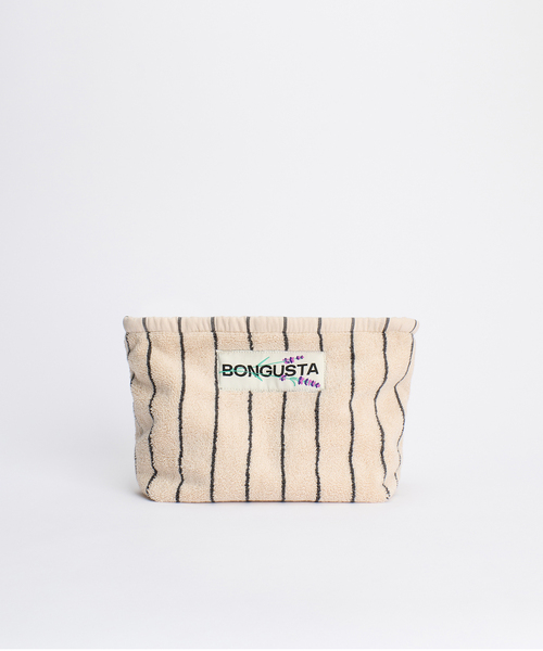 IENA ENFANT(イエナアンファン)の「【BONGUSTA/ボングスタ】 naram toiletry bag(ポーチ・レディース・アイボリー/ラベンダー/ブラウン/ピンク/グリーン系その他・FREE)」の1枚目の写真