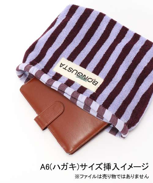 IENA ENFANT(イエナアンファン)の「【BONGUSTA/ボングスタ】 naram toiletry bag(ポーチ・レディース・アイボリー/ラベンダー/ブラウン/ピンク/グリーン系その他・FREE)」の13枚目の写真