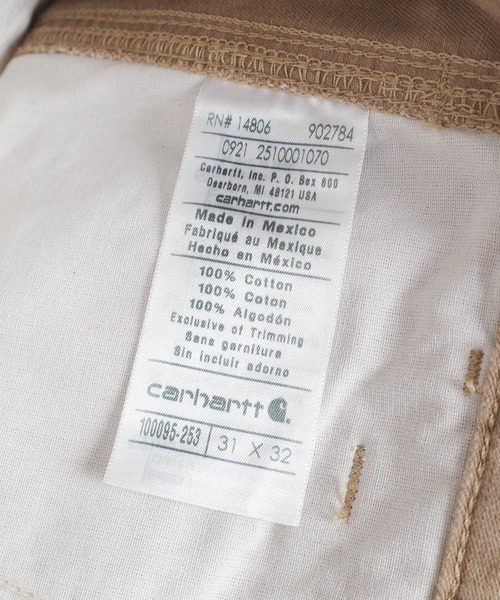 Carhartt(カーハート)の「【T20】【Carhartt/カーハート】RUGGED WORK PANTS KHAKI(デニムパンツ・メンズ・カーキ・31inch)」の10枚目の写真