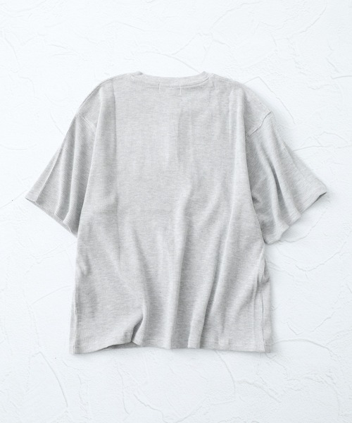 76（セブンティシックス）の「76Lubricants ワッフルヘンリーネックＴシャツ 半袖（Tシャツ/カットソー・メンズ・ブラック/グレー/オフホワイト・M/L）」の16枚目の写真