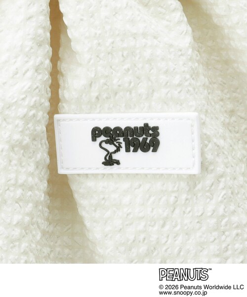 PEANUTS(ピーナッツ)の「【PEANUTS】ビッグ刺繍トートバッグ(トートバッグ・レディース・ブラック/ホワイト・00)」の12枚目の写真