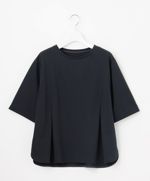 J.PRESS(ジェイプレス)の「タイプライターライクジャージー クルーネック カットソー(Tシャツ/カットソー・レディース・グレー系/ネイビー系/ライトグレー系/ライトグリーン系・LARGE/MEDIUM)」の13枚目の写真