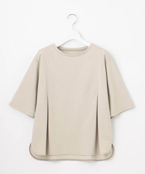 J.PRESS(ジェイプレス)の「タイプライターライクジャージー クルーネック カットソー(Tシャツ/カットソー・レディース・グレー系/ネイビー系/ライトグレー系/ライトグリーン系・LARGE/MEDIUM)」の14枚目の写真