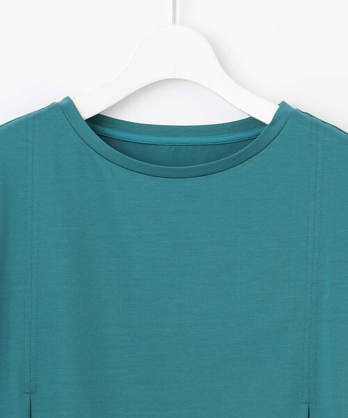 J.PRESS(ジェイプレス)の「タイプライターライクジャージー クルーネック カットソー(Tシャツ/カットソー・レディース・グレー系/ネイビー系/ライトグレー系/ライトグリーン系・LARGE/MEDIUM)」の16枚目の写真