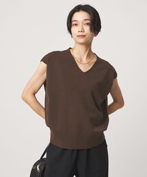 Vネック ニット ベスト