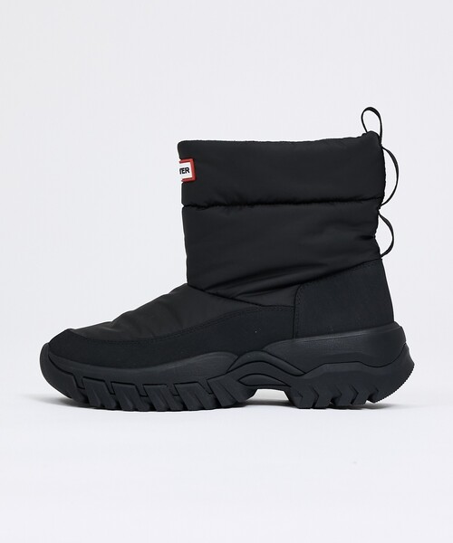 HUNTER(ハンター)の「【HUNTER/ハンター】INTREPID WANDERER SNOW BOOTショート スノー ブーツ(ブーツ・レディース・ブラック・22/25/24/23)」の5枚目の写真