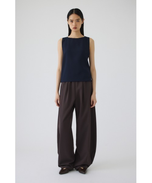 RIM.ARK（リムアーク）の「Georgette sleeveless tops(ジョーゼットスリーブレストップス)（タンクトップ・レディース・カーキ/ネイビー/ブラック・36/38）」の18枚目の写真