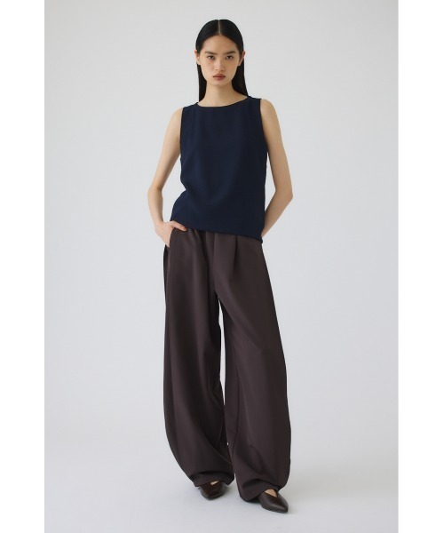 RIM.ARK（リムアーク）の「Georgette sleeveless tops(ジョーゼットスリーブレストップス)（タンクトップ・レディース・カーキ/ネイビー/ブラック・36/38）」の15枚目の写真