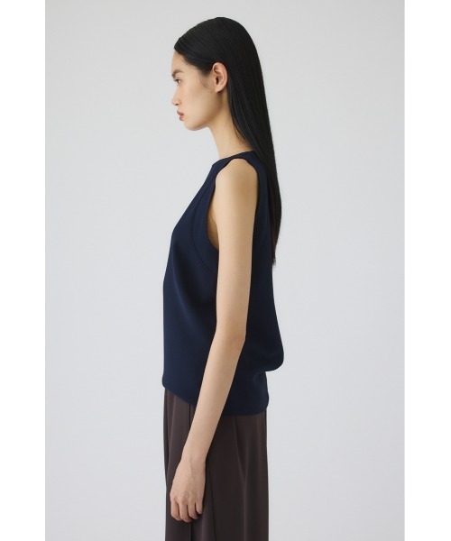 RIM.ARK（リムアーク）の「Georgette sleeveless tops(ジョーゼットスリーブレストップス)（タンクトップ・レディース・カーキ/ネイビー/ブラック・36/38）」の10枚目の写真