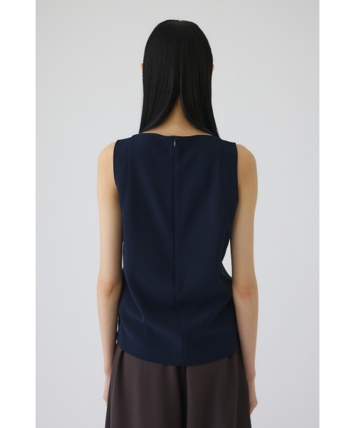 RIM.ARK（リムアーク）の「Georgette sleeveless tops(ジョーゼットスリーブレストップス)（タンクトップ・レディース・カーキ/ネイビー/ブラック・36/38）」の9枚目の写真