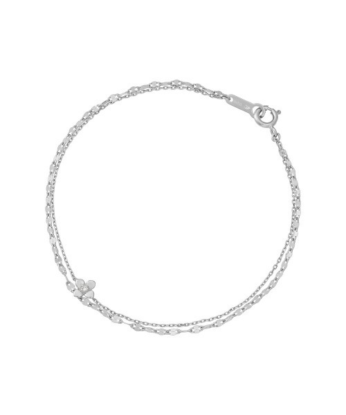 シルバー フラワー  ブレスレット シルバー フラワー ブレスレット（ブレスレット）｜4℃（ヨンドシー）の