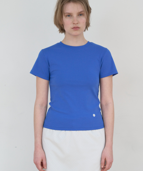 Majournee(マジョネ)の「BASIC SIMBOL T-SHIRT_BLUE(Tシャツ/カットソー・レディース・ブルー・ONE SIZE)」の1枚目の写真