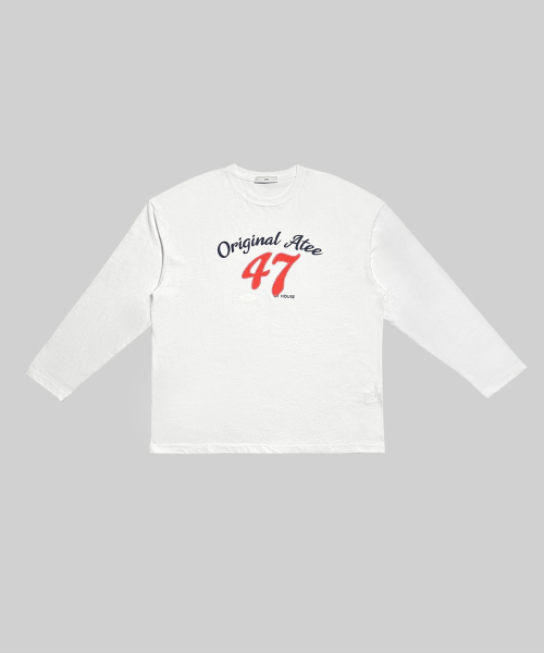 AENE(エイネ)の「オリジナルロングスリーブTシャツ(ミント)(Tシャツ/カットソー・レディース・ミント/ホワイト・FREE)」の3枚目の写真