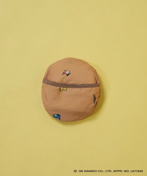 Kastane(カスタネ)の「【B Kastane× はぴだんぶい】パッカブルBAG(エコバッグ/サブバッグ・レディース・ブラウン・FREE)」の6枚目の写真