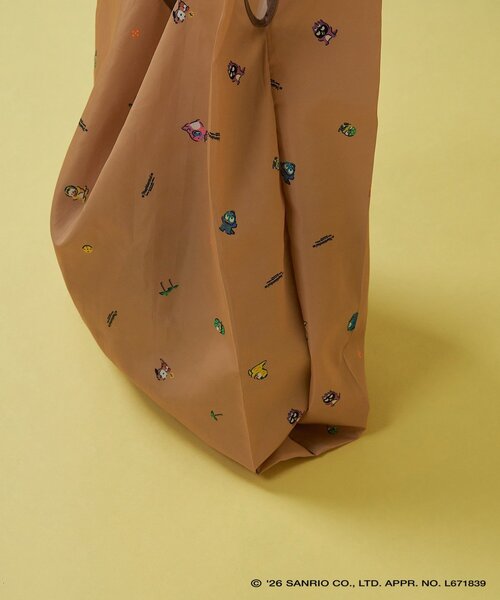 Kastane(カスタネ)の「【B Kastane× はぴだんぶい】パッカブルBAG(エコバッグ/サブバッグ・レディース・ブラウン・FREE)」の7枚目の写真