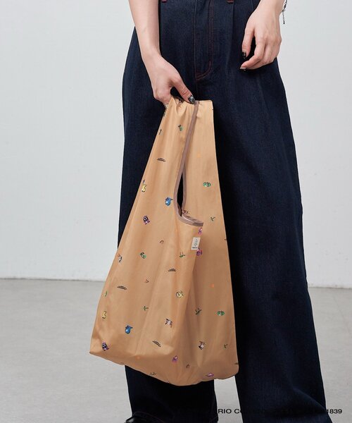Kastane(カスタネ)の「【B Kastane× はぴだんぶい】パッカブルBAG(エコバッグ/サブバッグ・レディース・ブラウン・FREE)」の9枚目の写真